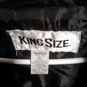 Brand new  King size brand black Wool snow Rain Trenchcoat